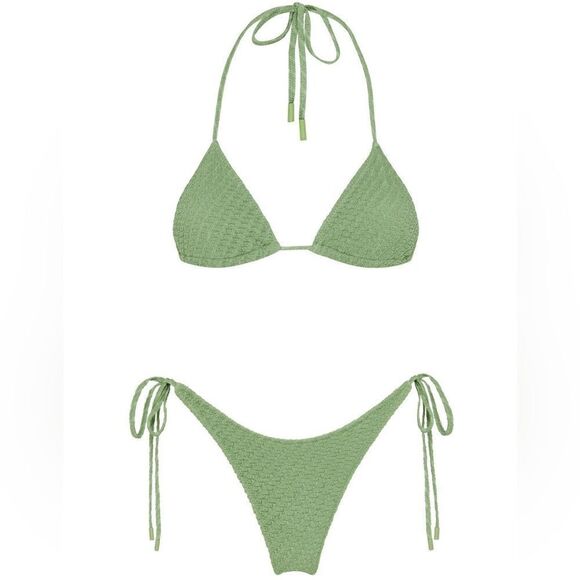 TRIANGL VINCA - KHAKI SET NO BAG NEW WITH TAGS - Picture 3 of 7